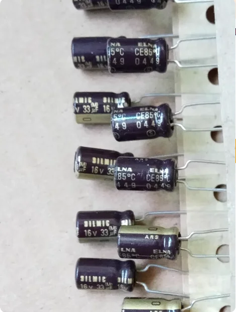 

20pcs/lot Japanese original ELNA SILMIC 16V 33UF 6X11MM audio electrolytic capacitors free shipping