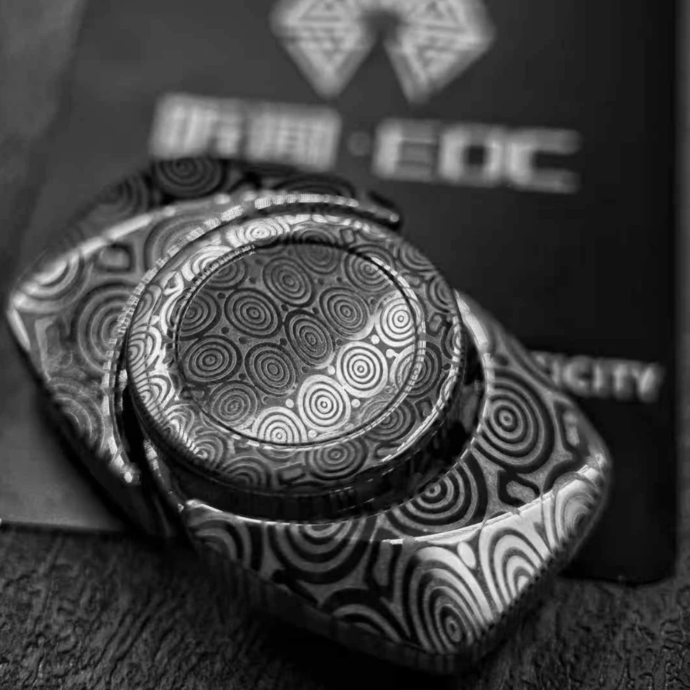 TW EDC YUNSHU Fidget Spinner de dos hojas, juguetes de manipulación para adultos, aparatos para aliviar la ansiedad, accesorios portátiles de oficina
