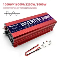 Pure Sine Wave Inverters DC 12V 24V To AC 220V 110V 1000W 1600W 2200W 3000W Portable Power Voltage Converter Car Solar Inverters