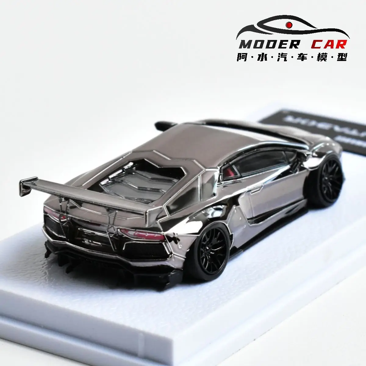 MJ 1:64 Aventador adultes passe-temps résine moulé sous pression modèle de voiture