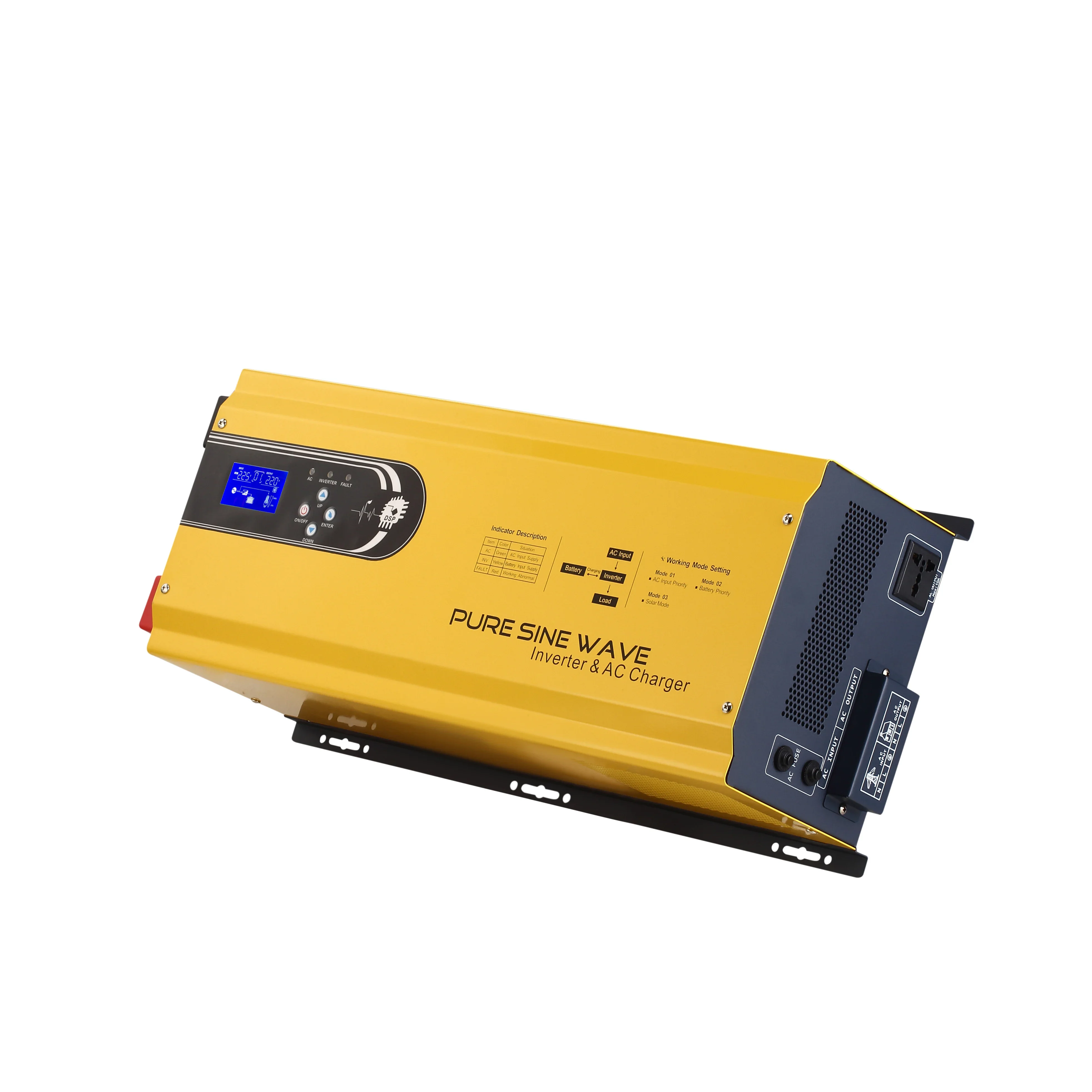 

Solar inverter Ring 5KW 48v pure sine wave inverter Off-grid low frequency inverter Adjustable charging current