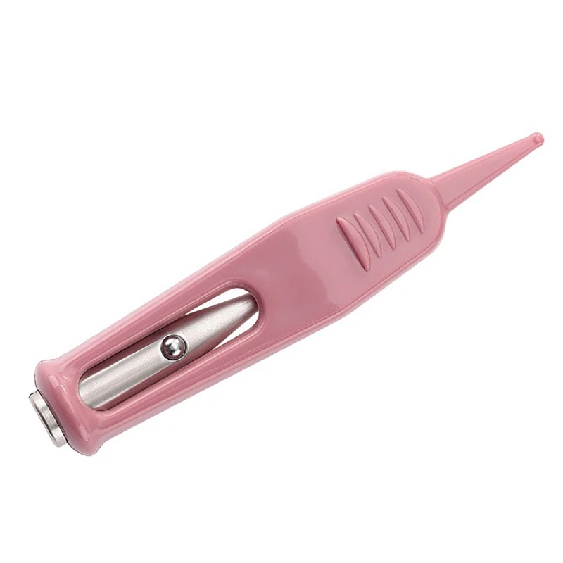 Infant Baby Dig Booger Clip Babies Health Care Safety Forceps Cleaning Supplies Kid Clean Ear Nose Navel Tweezers With LED Light