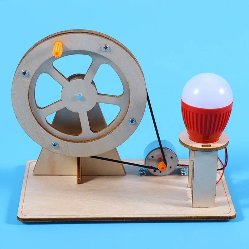 과학 실험 새로운 손 생성기 학생 기술 소규모 생산 창조적 인 발명 수제 DIY 장비 재료