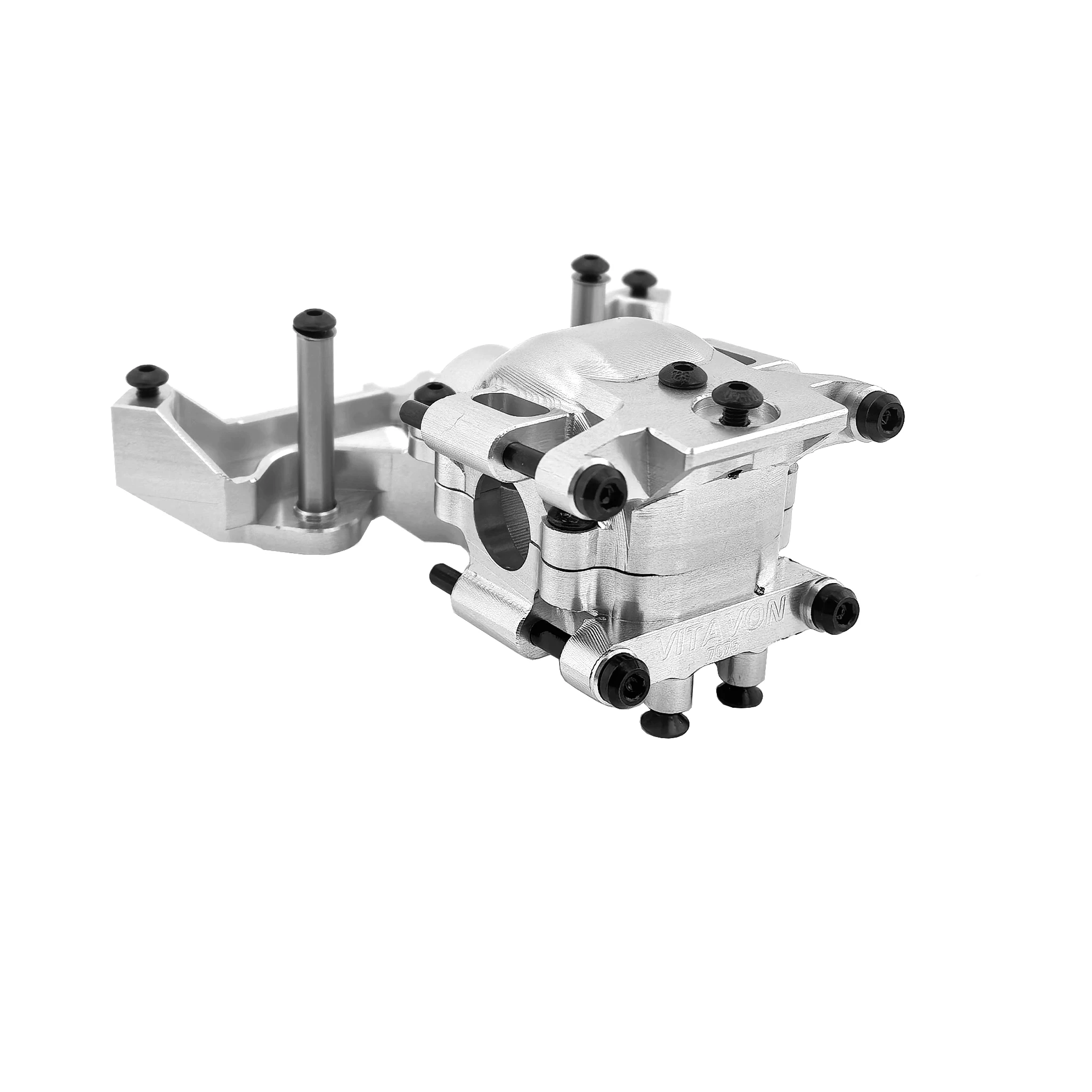 VITAVON MINI MAXX CNC Alu7075 Mamparo delantero superior + inferior para Traxxas Mini Maxx TRX10728