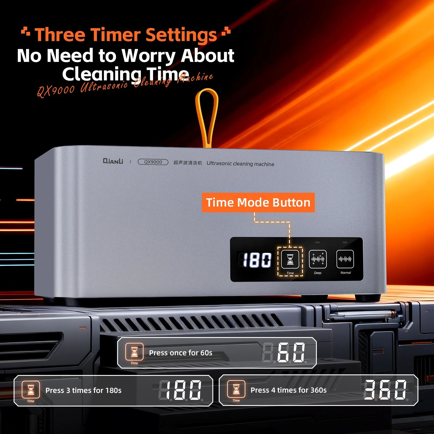 QIANLI QX9000 Ultrasonic Clean - đánh giá và giá Body Jewelry Cleaner