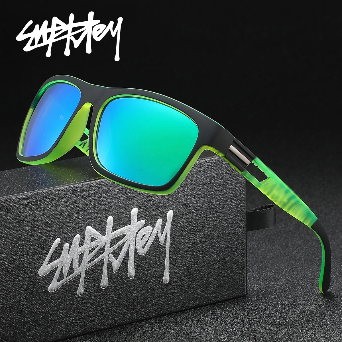 

SUPKLEY модные трендовые женские поляризационные солнцезащитные очки для самостоятельного вождения, для отдыха, рыбалки, для мужчин, для вождения, брендовая упаковка, подарок на праздник