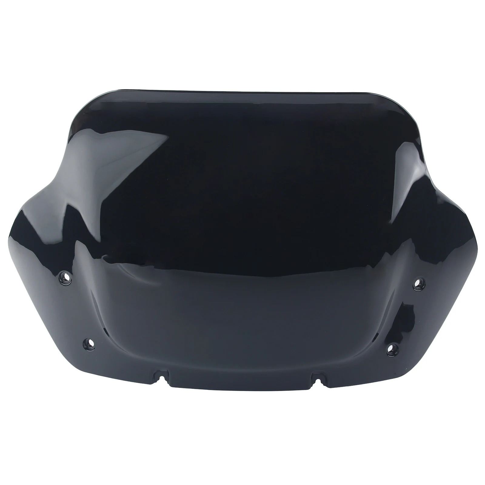 جزء الدراجة النارية باللون الأسود الدخاني مقاس 10 بوصات من بلاستيك ABS للزجاج الأمامي لعام 2023-أحدث FLHXSE ونماذج FLHX لعام 2024 أحدث لهارلي