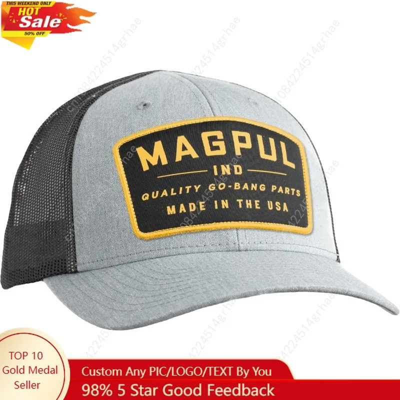 

Magpul Trucker Hat Snap Back Baseball Cap, One Size Fits Most