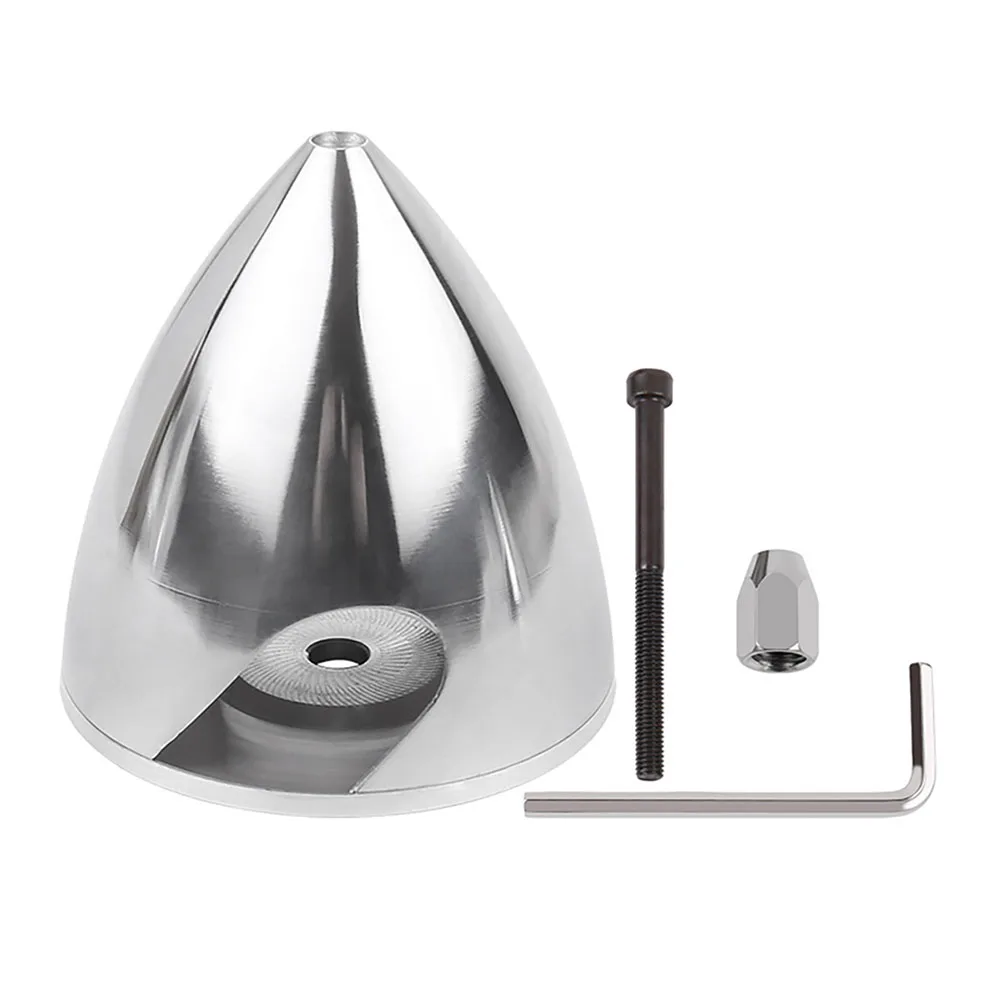 RC Plane Spinner RC Model Planes Propeller All-aluminum Alloy Easy Installation Improved Flight Performance Base Diameter 10mm