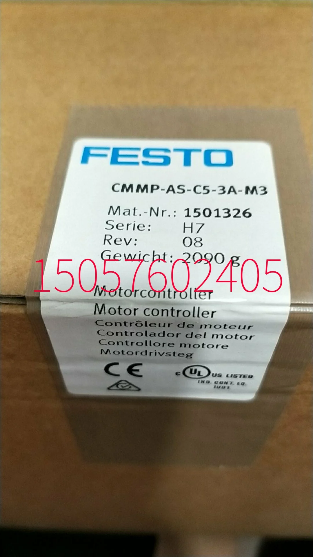 Festo FESTO Motor Controller CMMP-AS-C5-3A-M3 1501326 Brand New Stock