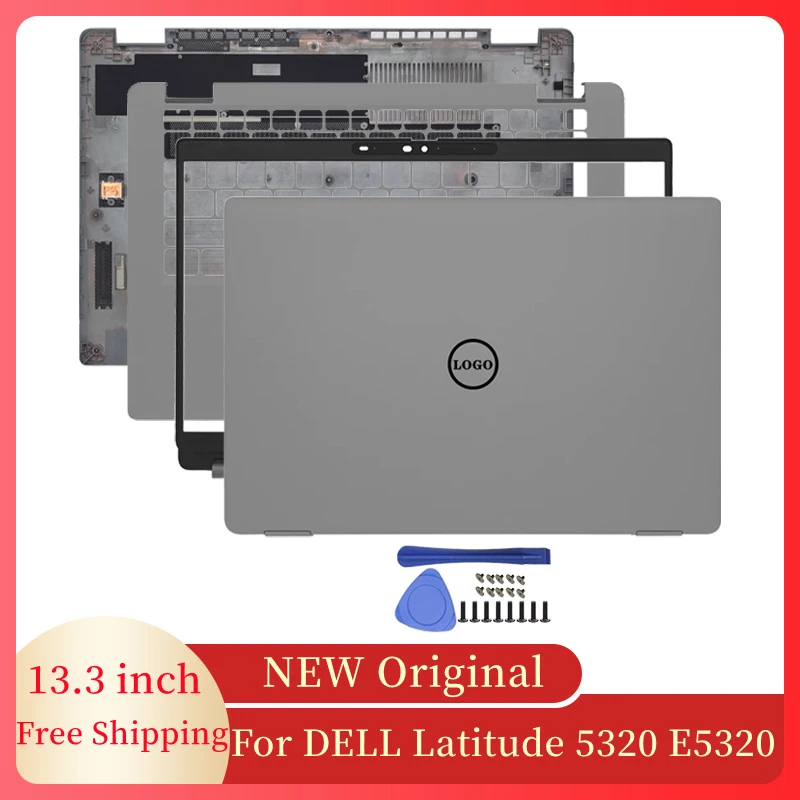 NEW Original  LCD Back Cover Front Frame Palmrest Top Case Bottom Case For DELL Latitude 5320 E5320 Laptops Screen Case