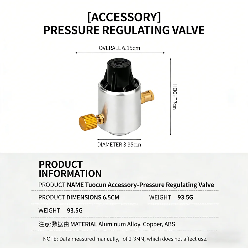 Cylinder Adapter Gas Cylinder Pressure Regulator Cartridge Stable Output for Low-Temperature and High-Altitude Environments Fuel