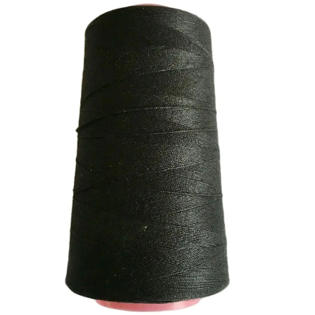 1 rolka Czarna nić bawełniana do splotu włosów z prezentem 1 szt. Zakrzywiona igła 7,5 cm C — zdjęcie 6
