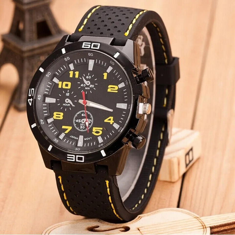 

Модные черные кожаные кварцевые часы для мужчин, индивидуальные круглые часы с циферблатом, набор браслетов