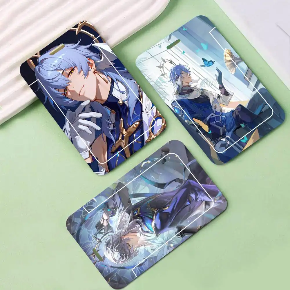 

Держатели для карт Honkai Star Rail Sunday Black Lanyard: для студенческих карт питания и удостоверений личности, для школы