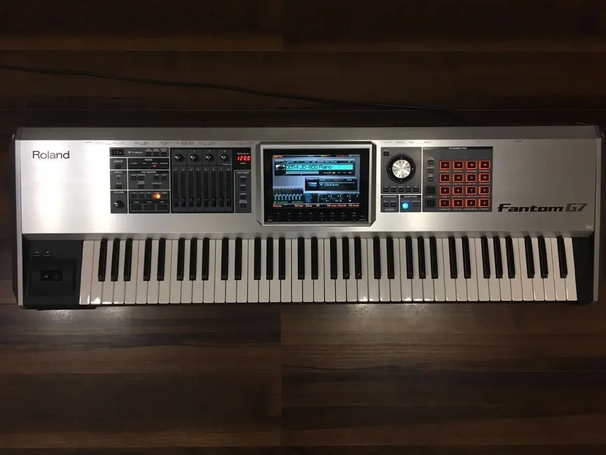 Diskon musim panas 50% penjualan terlaris untuk Rolands Tom G7 76 tombol Synthesizer Keyboard musik Workstation dengan manual