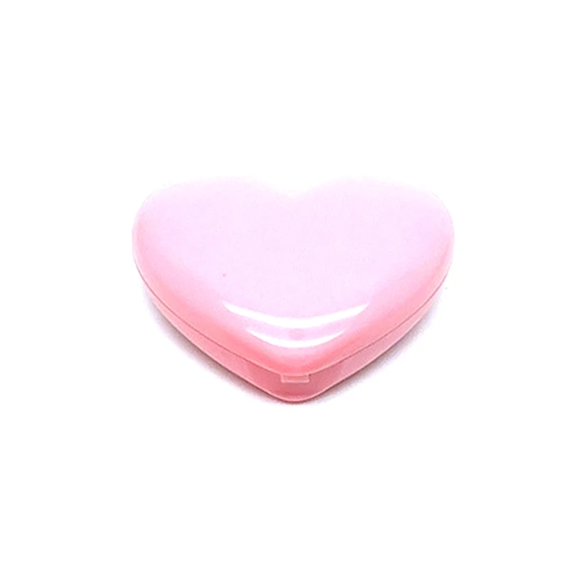 2023 New Love Heart Shape Empty Eyeshadow for Case Rouge Lipstick Box Pigment  Ref