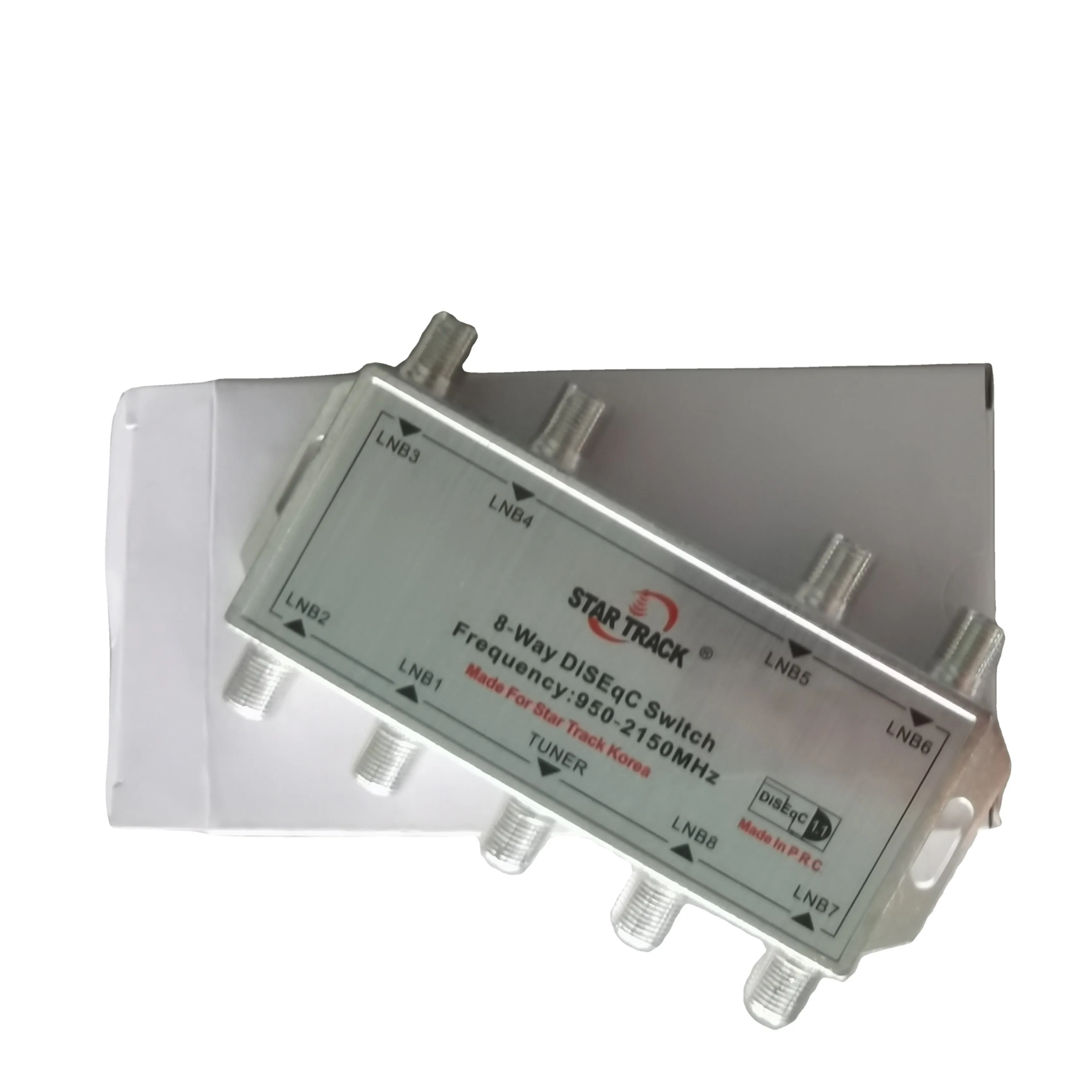 Factory Supply Universal 8 in 1 out 8X1 Diseqc Switch Satellite Receiver