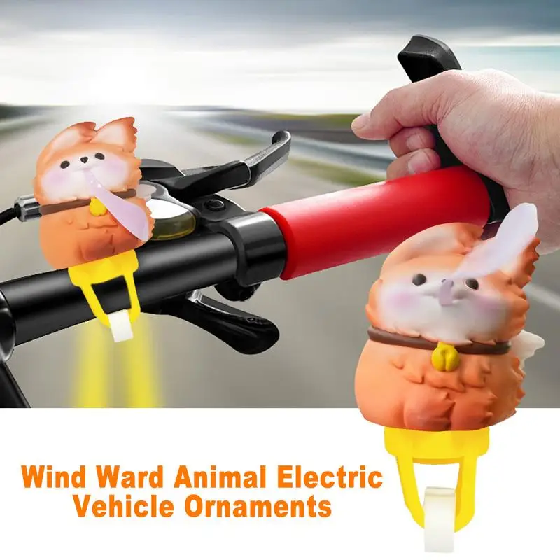 Cool Accessories For Kids Bikes Bike Pinwheel Windmill Decoration Compact Stylish Fun Cute Animal Ornament For Motorcycle