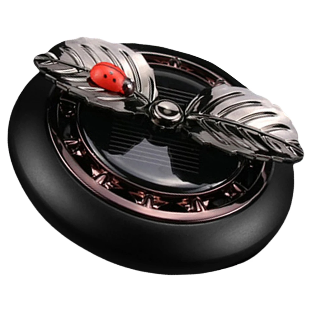 

Car Solar Aromatherapy Perfume Diffuser Air Freshener Purifier Dashboard Accessories Zinc Alloy Reusable Fragrance Device