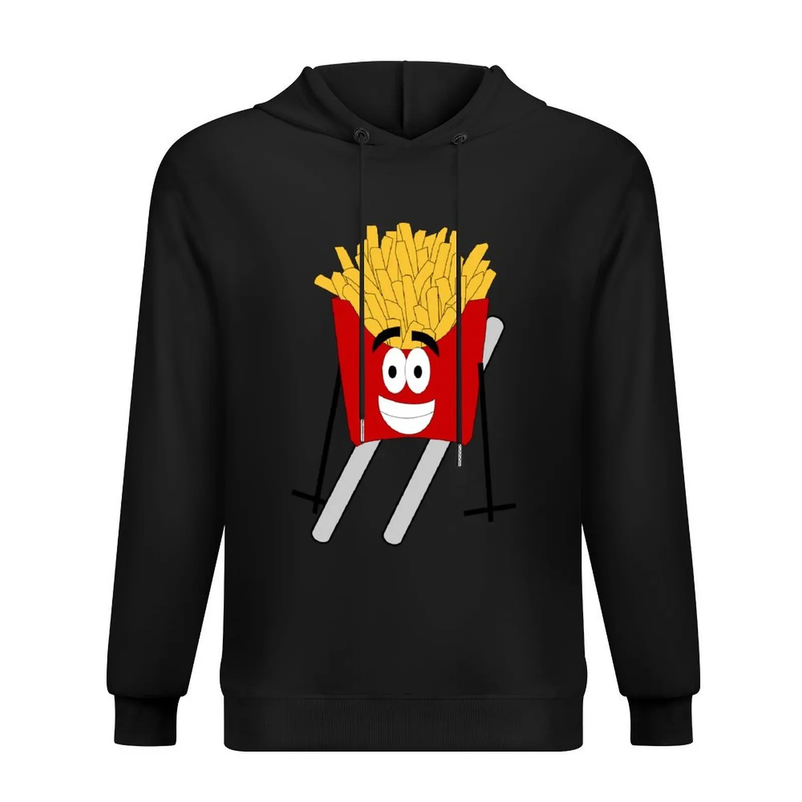 

Skiing - French Fry Hoodie men's sweat-shirt men's coat korean autumn clothes korean clothes hoodies for men