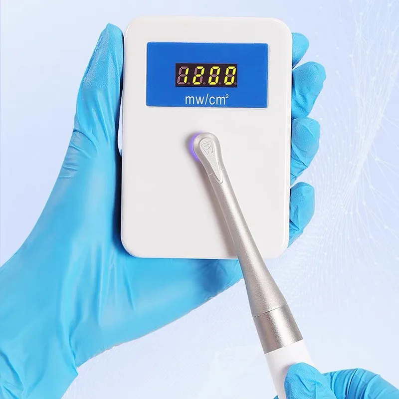 Dental Led Curing Light Meter Wireless Radiometer Digital Display Testing Unit Light Cure Power Curing Tester Dental Instrument