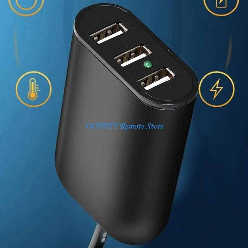 

Converter for Android iOS Phone Tablet GPS with Battery Clip 3 Ports