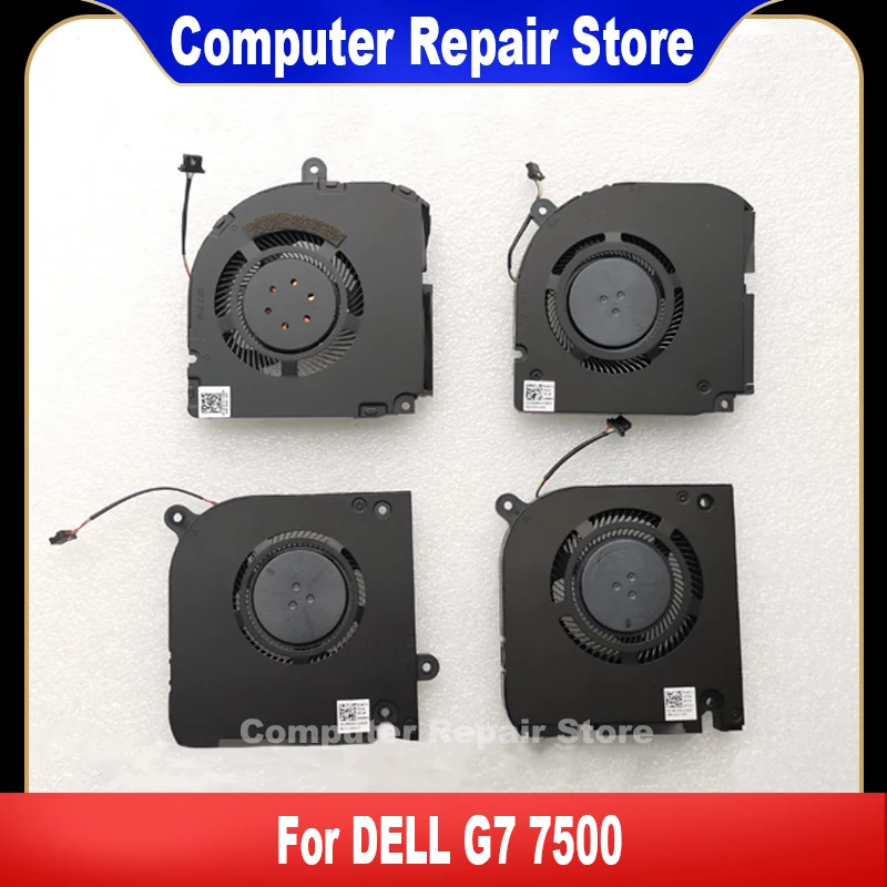 

New Original For DELL G7 15 7500 Laptop CPU Cooling Fan GPU Cooler Fan Heatsink Radiator 08THFX 00XPY2 046NH6 0M8NHV