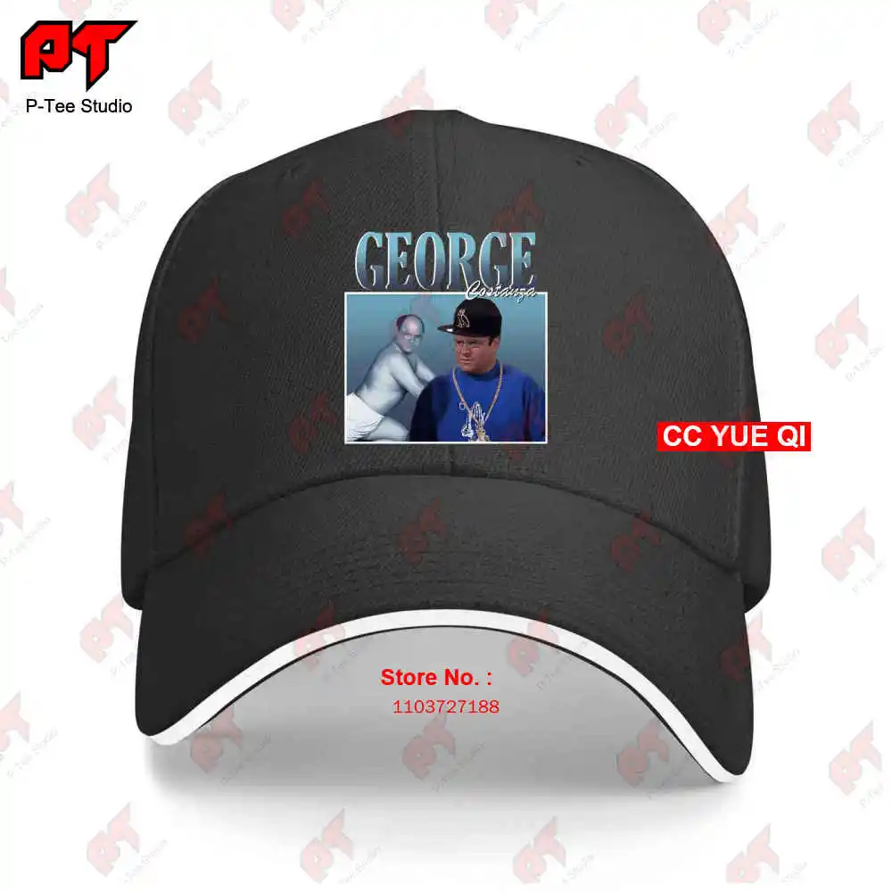 George Costanza Seinfeld Jason Alexander Kramer Elaine Benes Jerry Vintage Baseball Caps Truck Cap 15BH