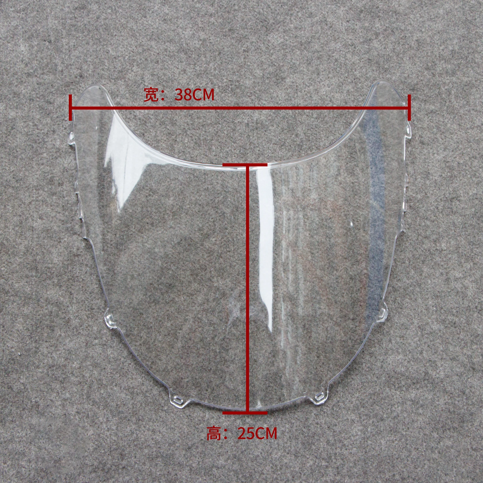 Black Clear Motorcycle Windshield Windscreen Fit For Honda NSR250 MC28 1994 1995 1996 NSR 250 MC 28 NC28 94 95 96