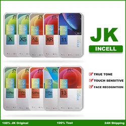 JK Incell Display LCD Substituição da Tela Sensível Ao Toque, Peças Digitador, Nenhum Pixel Morto, iPhone X, XS, XR, 11, 11Pro Max, 12, 12Pro Max, 13