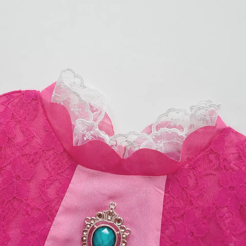 princess peach light up dress Princess Peach Dress With Led Light And Flashing Crown