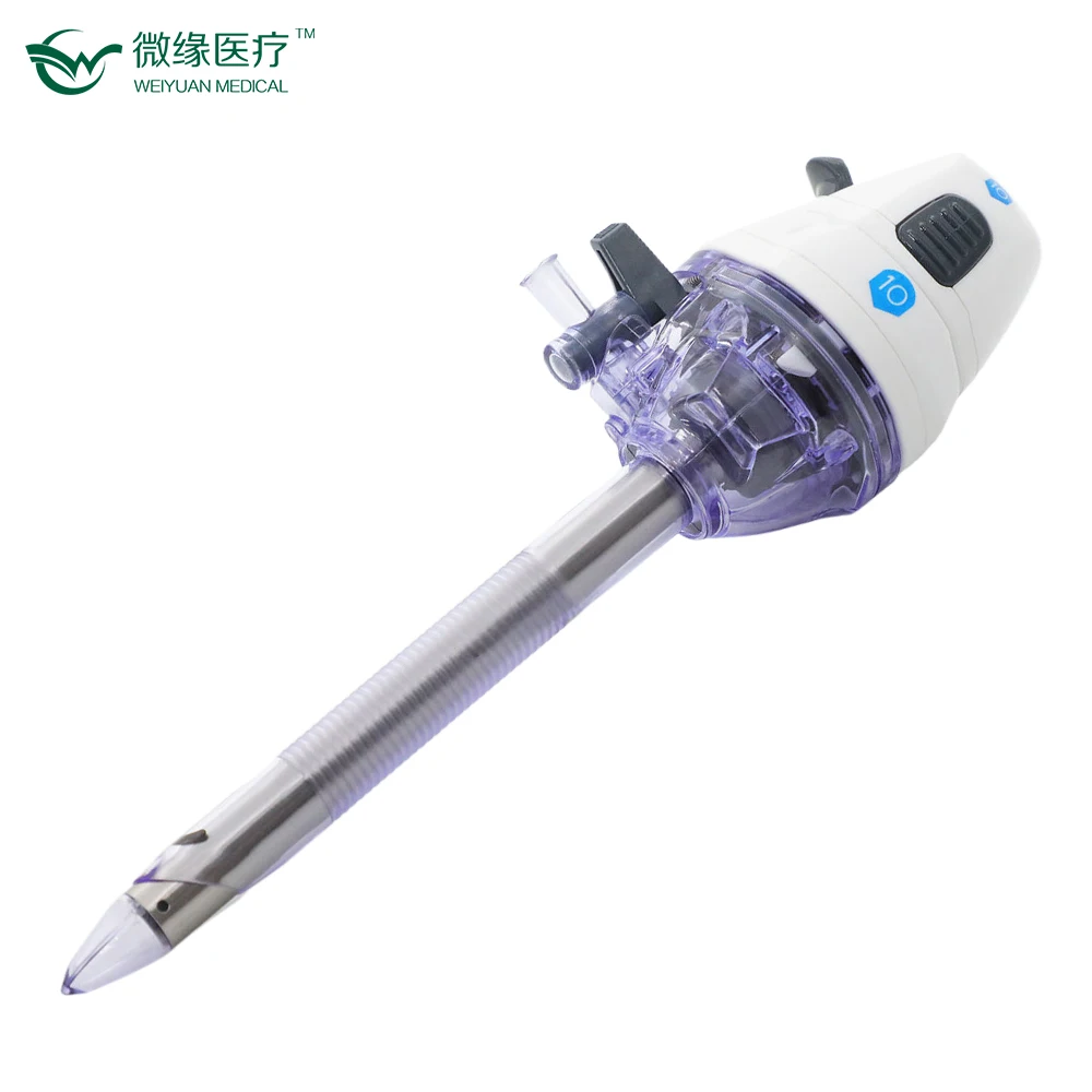 2pcs 3/5/10/12/15mm Disposable Endo Laparoscopic Trocar Veterinary Surgery Equipments Medical Accessories Instruments