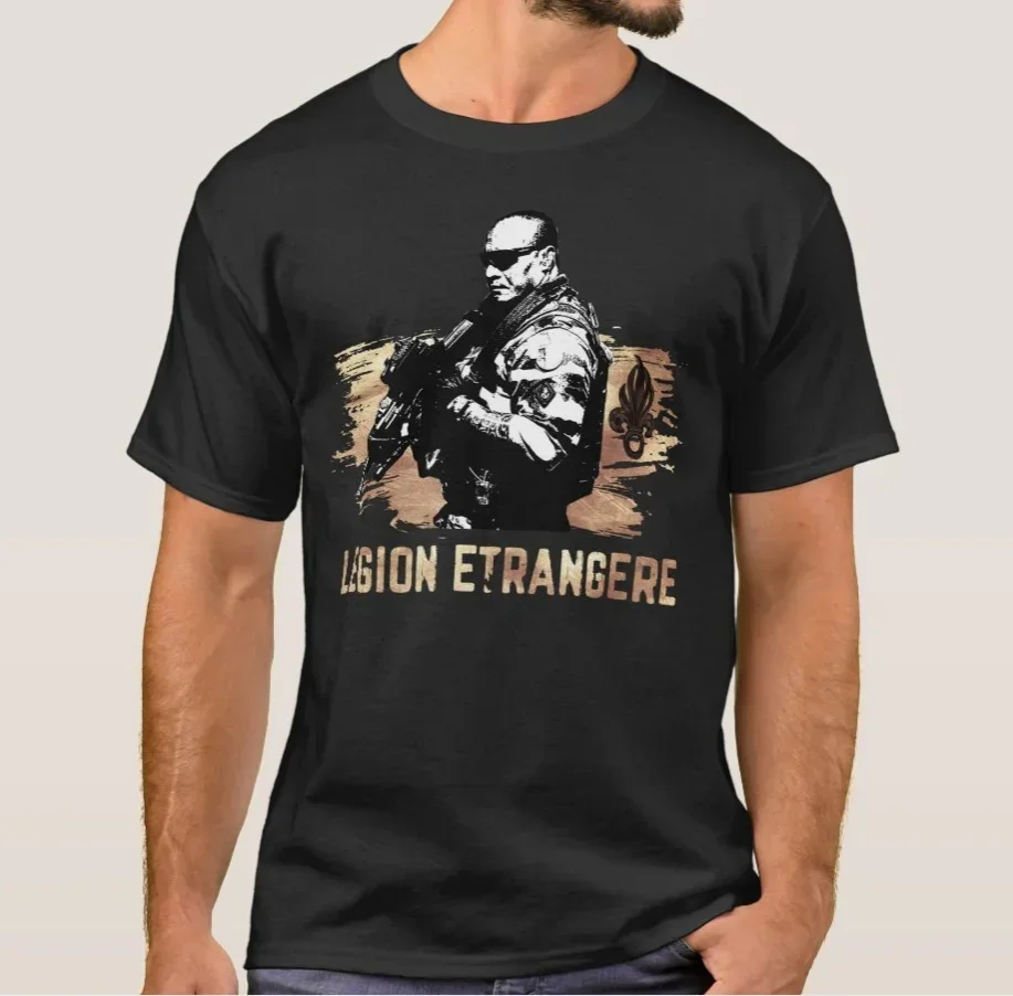 

French Foreign Legion Legionnaire Support Former Legionnaire T-Shirt. Summer Cotton Short Sleeve O-Neck Mens T Shirt New S-3XL