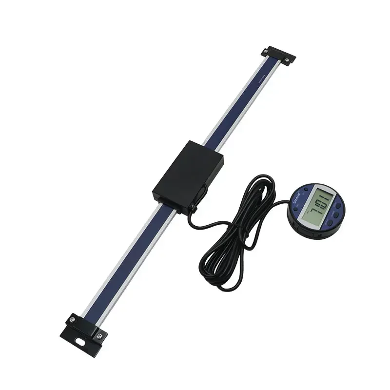 0.01mm 0-500/600mm Digital Linear Scale With Remote Display Readout Linear Scale External Display Linear Ruler