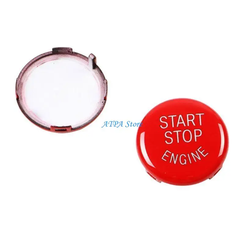 U13C مفتاح إشعال السيارة محرك بدء الضغط على زر دخول بدون مفتاح لـ E90 E91