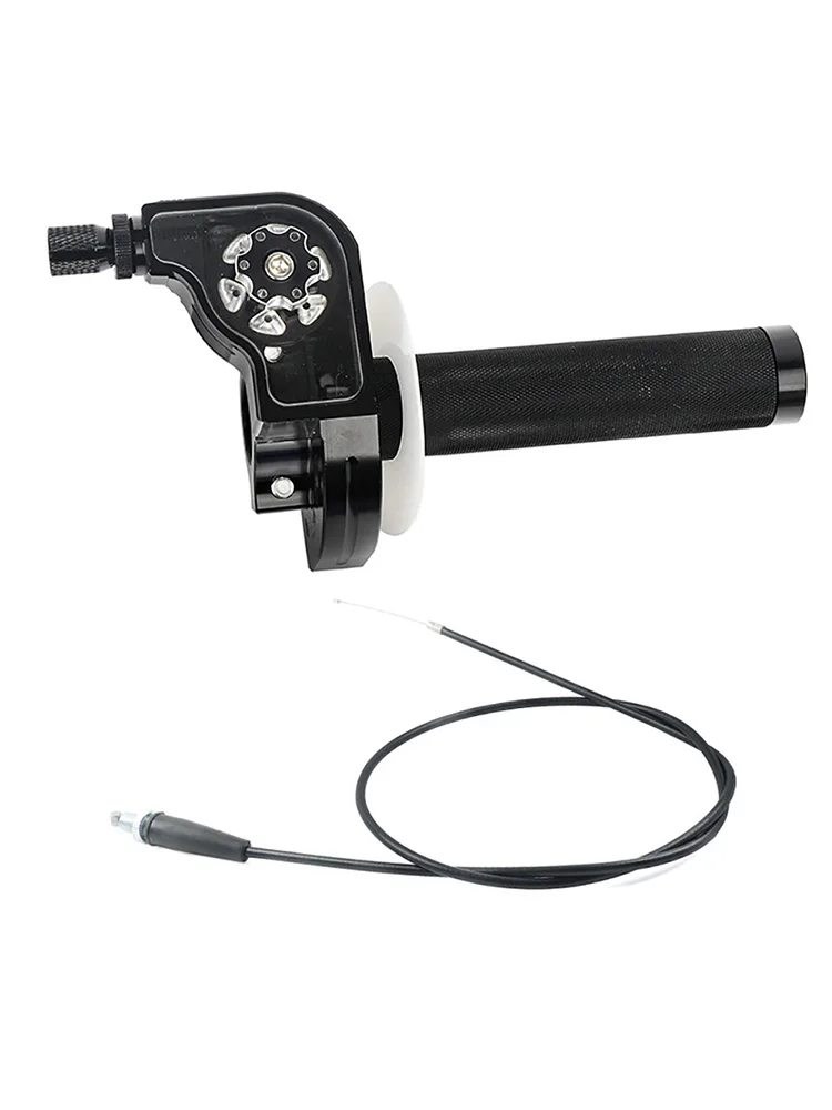 AliExpress 22mm Universal CNC Aluminum Accelerator Throttle Twist Grips Handlebars Cable For Motorcycle Moped Scooter ATV Quad Bike M10*1.5