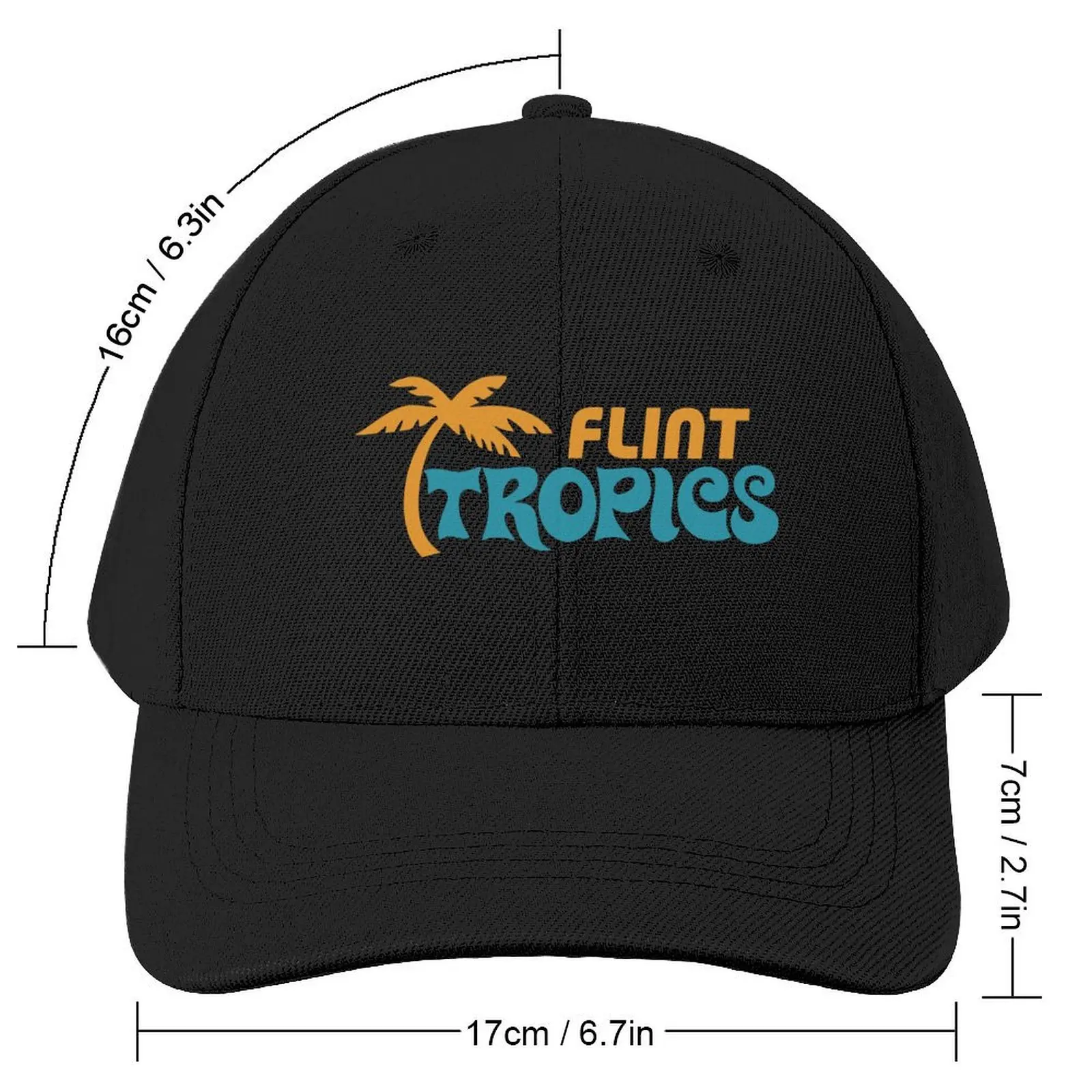 Flint Tropics Baseball Cap Sunscreen Hat Man Luxury Ball Cap Women Hats Men's