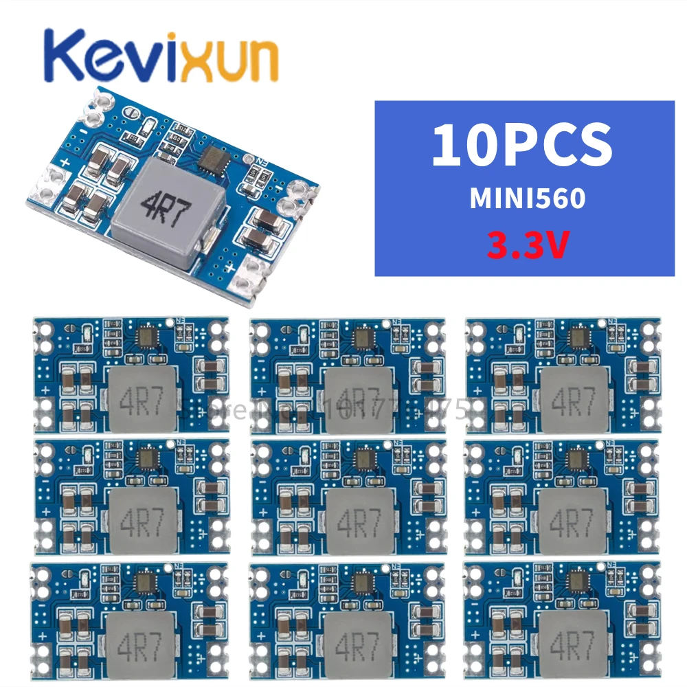 High Efficiency Output 3.3V 5V 9V 12V 5A mini560 Step Down DC-DC Converter Voltage Regulator Buck Stabilized Power Supply Module