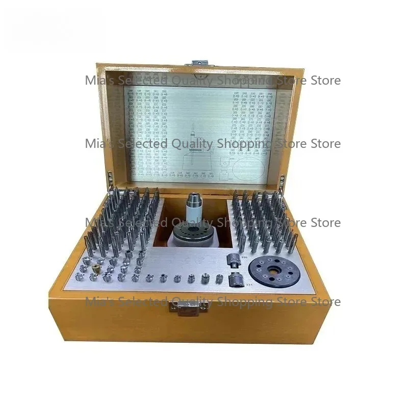 All Steel Watch Repairs Tool Kit for Watchmakers High Quality 130 Staking Tools Punches Movement Repair tools