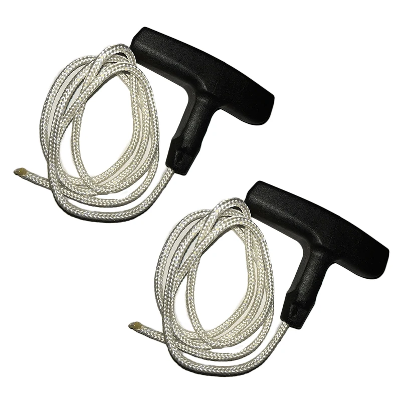 Cable de arranque de retroceso de 1M, generadores de motor de batería eléctrica, podadoras de setos, extractor de piezas de cortacésped