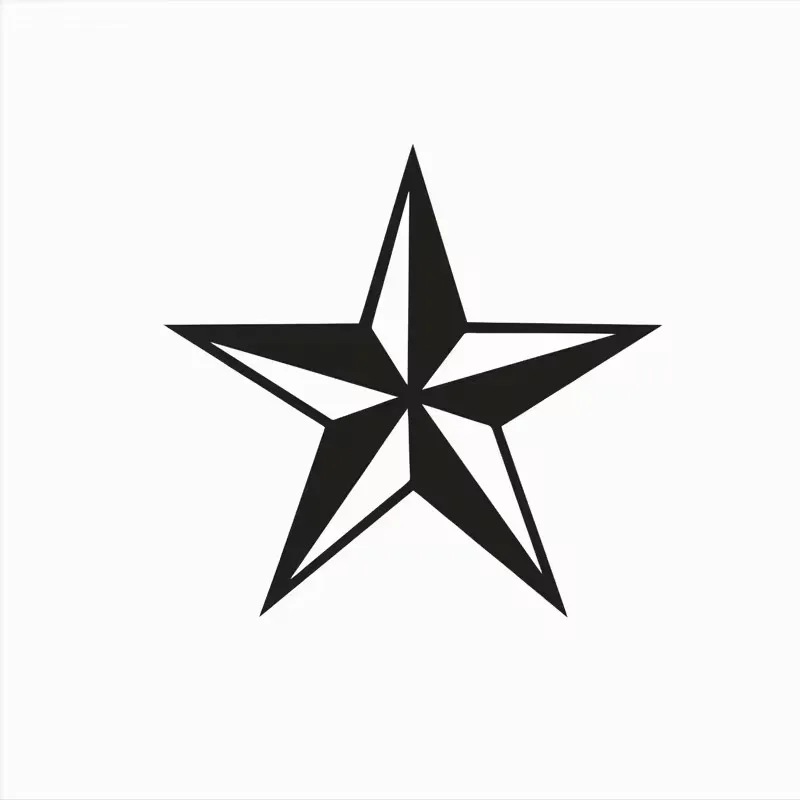 

Nautical Star Sea Naval Vinyl Die Cut Car Decal Sticker Window Laptop Sticker Many Colours Choose