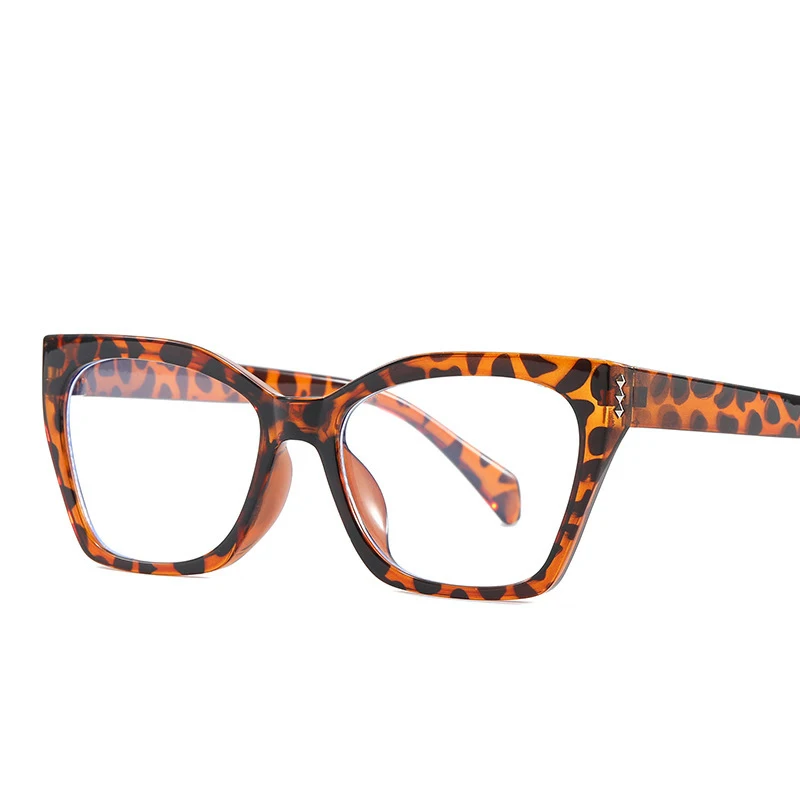 Transparent Cat Eye Computer Glasses Frame Women Men Anti Blue Light Square Eyewear Blocking Optical Spectacle Eyeglasses