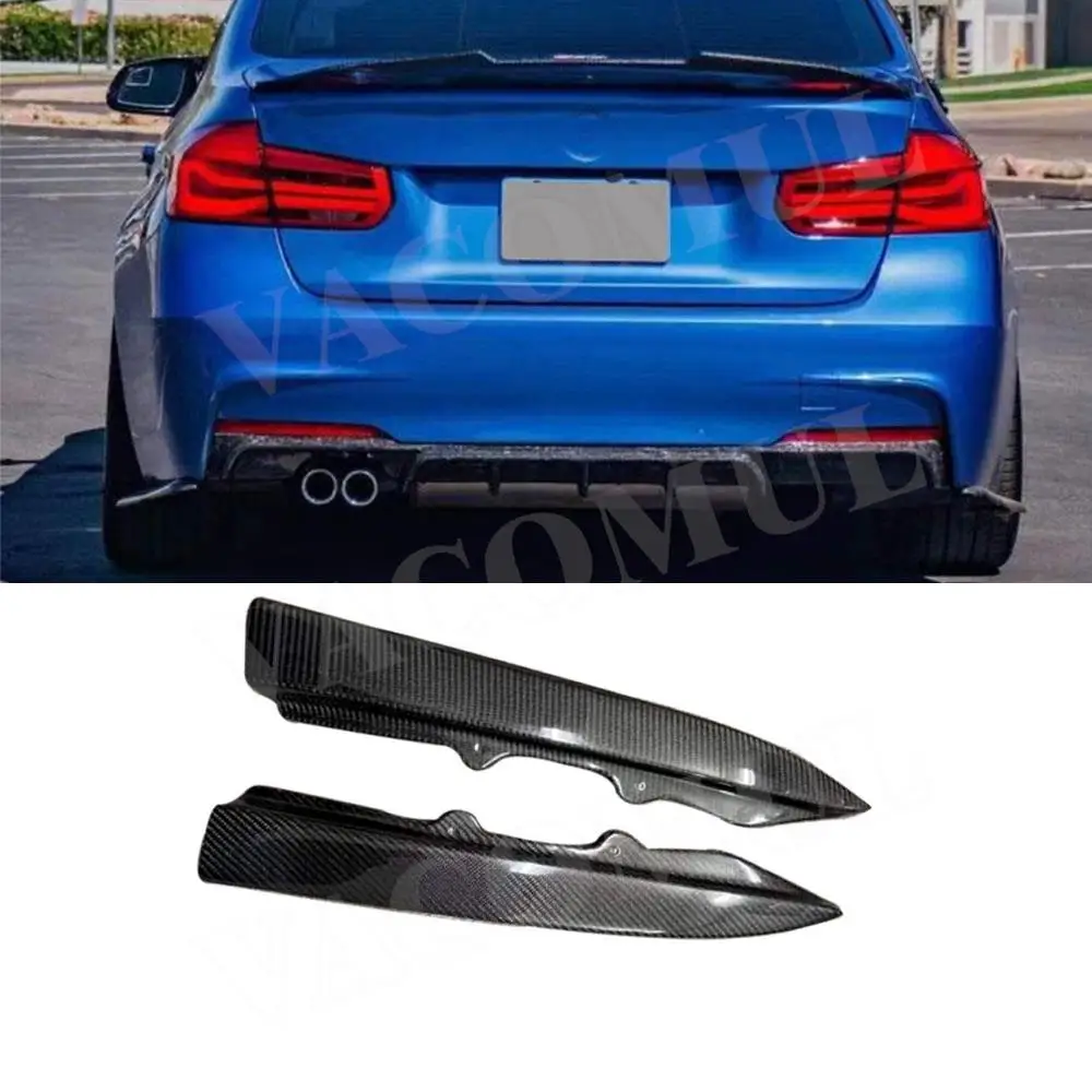 

VACOMUL for BMW 3 Series F30 M Tech Sport 2012-2017 Carbon Fiber Rear Bumper Lip Splitters Aprons FRP Rear Chin Aprons Protector