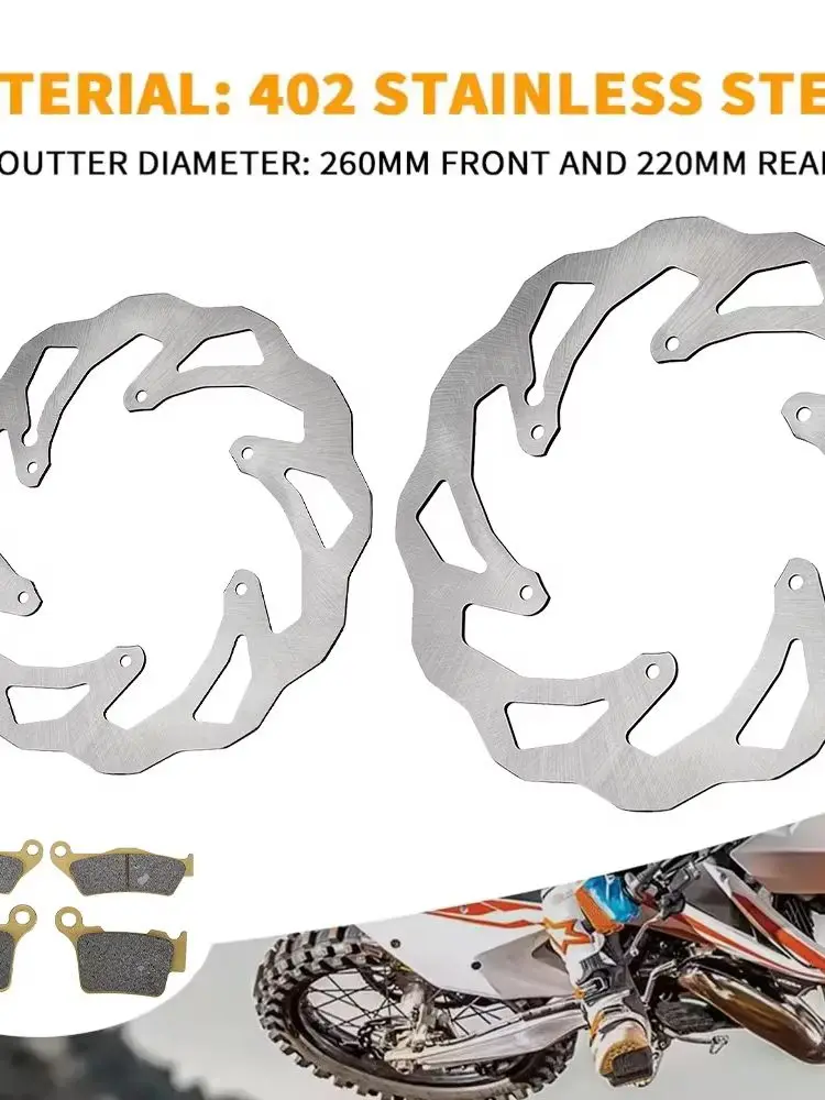 AliExpress JFGRACING Motorcycle Front Rear Brake Discs Rotors Set accessories For KTM SX XC EXC XCW TC FC TX FX TE FE Dirt Pit Bike Motorcycles Parts