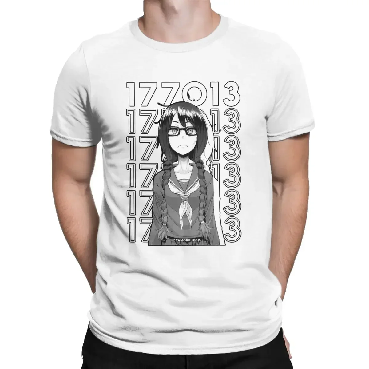 Anime clothes Emergence Metamorphosis 177013 hentai tops 100% Cotton Clothing Hipster saki yoshida manga Shirt Printing T-Shirt