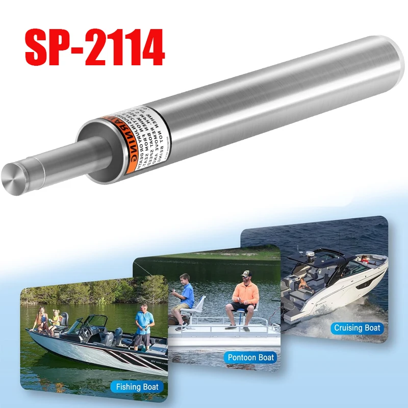 

3/4" Boat Seat Pin Post, for Most Marine Boat Seat Pedestal Base Mount, Seat Pedestal Post Lock-in Aluminum Extension Post Pole