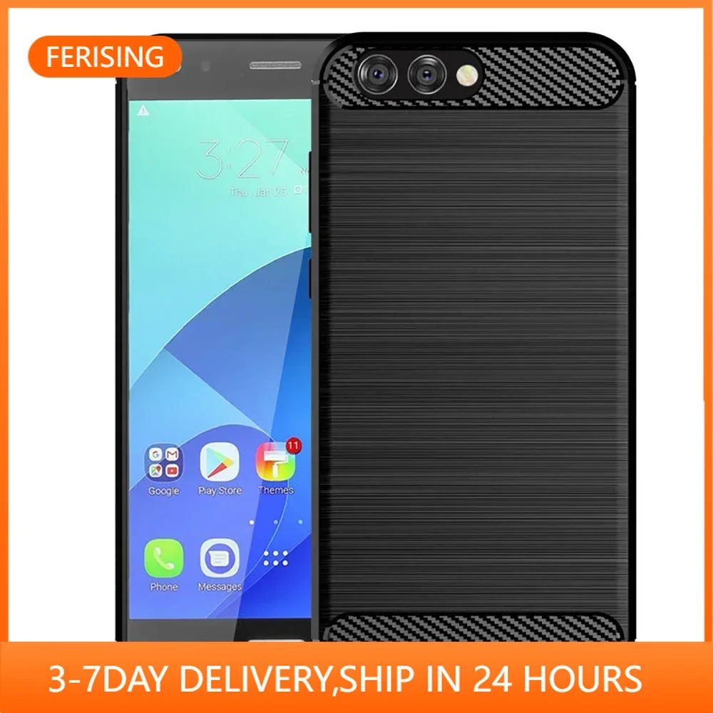 Capa de carbono para asus zenfone 4 ze554kl, capa de silicone tpu à prova de choque para asus zenfone4 max 5.5 zc554kl funda capas coque