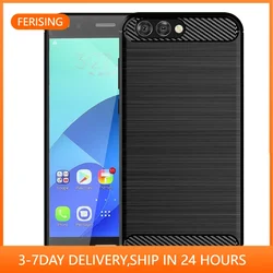 Carbon Case For ASUS ZenFone 4 ZE554KL Case Silicone TPU Shockproof Cover for ASUS Zenfone4 Max 5.5 ZC554KL Funda Capas Coque