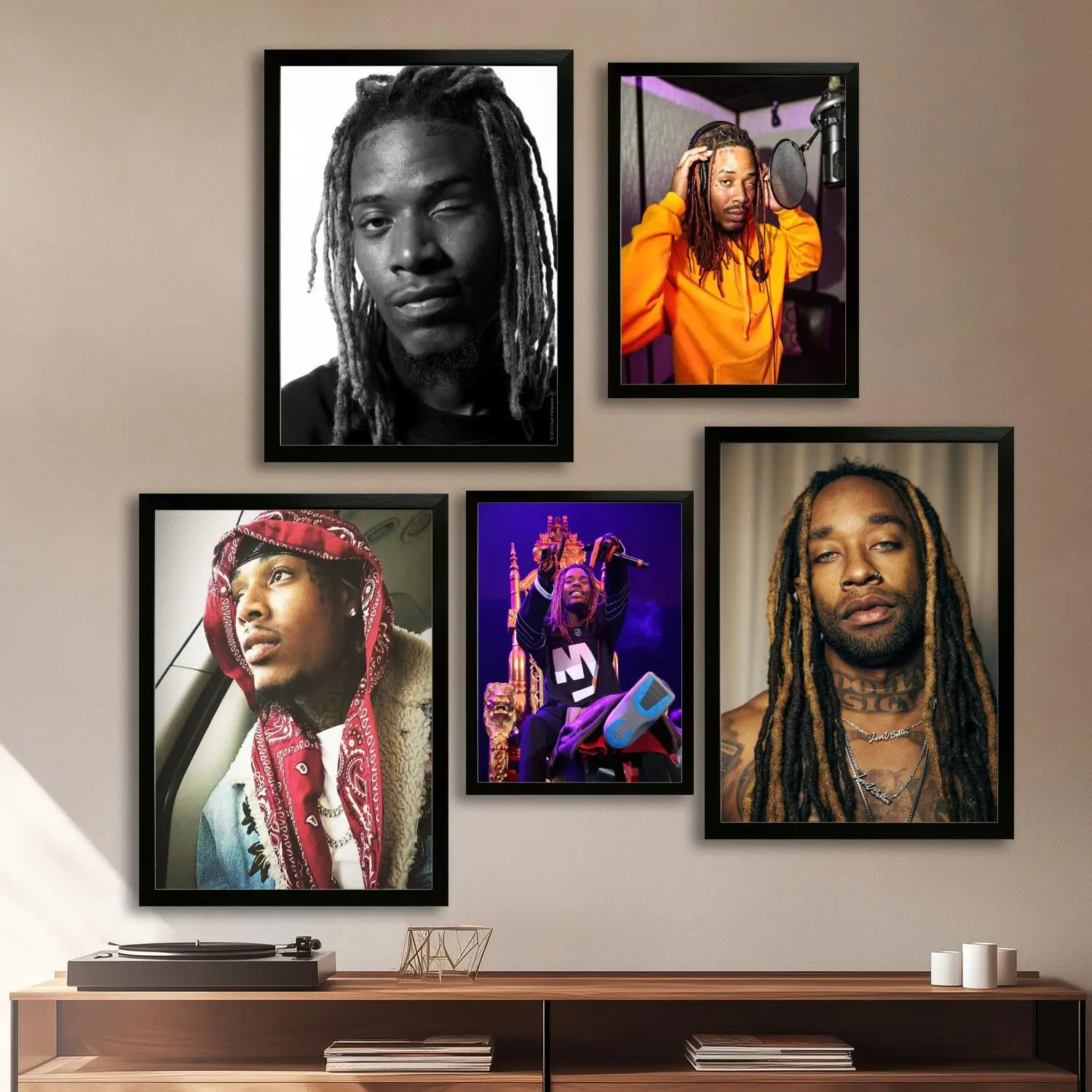 Fetty Wap Canvas Art Poster, Wall Art Picture Print, Modern Family Bedroom Decor Posters,Decorative painting